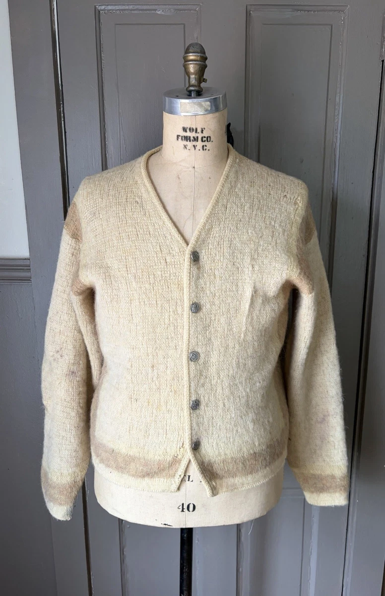 Vintage Mohair Cardigan In Men's Vintage Sweaters for sale | eBay