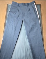 ASOS Men's Blue Tuxedo Stripe Dress Pants W30 L30 Slim Fit Side Stripe