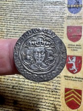 Rare Edward IV Groat, Roses At Neck, London mint, 2nd Reign, 1471-83 AD, S2097