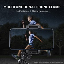 Multifunctional Phone Holder Expandable Fill Light Mobile Phone Desktop Stand 