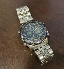 Orologio Citizen Navihawk World Time Aviation Blue Angels C300 Q00842 TA