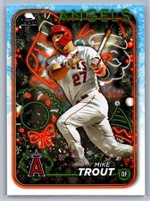 2024 Topps Holiday - Holiday Variation Mike Trout #H27