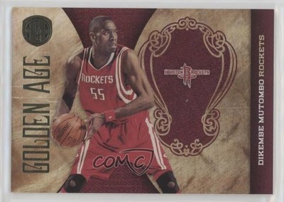 2010-11 Panini Gold Standard Golden Age /299 Dikembe Mutombo #4 HOF e1e