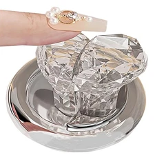 Love Heart Toilet Button Pusher,Toilet Flusher Top Push Button for Women Long...