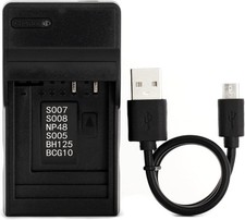 Norifon NP-48 USB Charger for Fujifilm XQ1 S007 S008 S005 BH125 BCG10