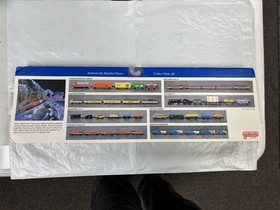 Micro Machines Trains Series Cannonball No. 9 Set Galoob 1989 Sealed New Toy