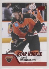 2020-21 Upper Deck AHL Star Rookies Exclusives 78/100 Zayde Wisdom #165 5yy