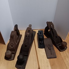 Lot of 4 Wood Planes for Parts Only, Stanley ...