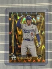 2025 Topps Chrome Gilded Collection FREDDIE FREEMAN Gold RayWave [14/25] Dodgers