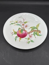 Mottahedeh Vista Alegre Peach Blossom Chinese Qing Dynasty Famille Diner Plate
