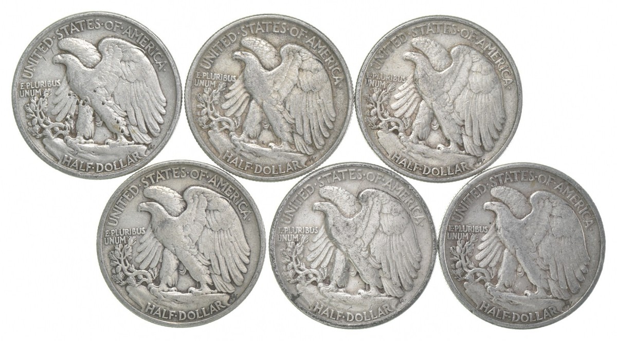 1937 XF Walking Liberty Half Dollar 90% Silver | eBay
