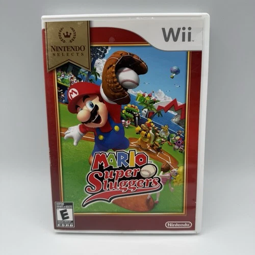 Mario Super Sluggers (Nintedo Selects) - Nintendo Wii CIB Tested Works EXC