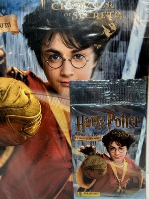 Harry Potter Chamber of Secrets Panini Sticker Album ( English) Brand New Sealed