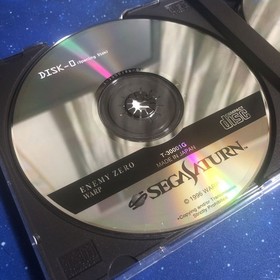 SS Enemy Zero with obi postcard SEGA SATURN Soft Sega Saturn ENEMY ZERO