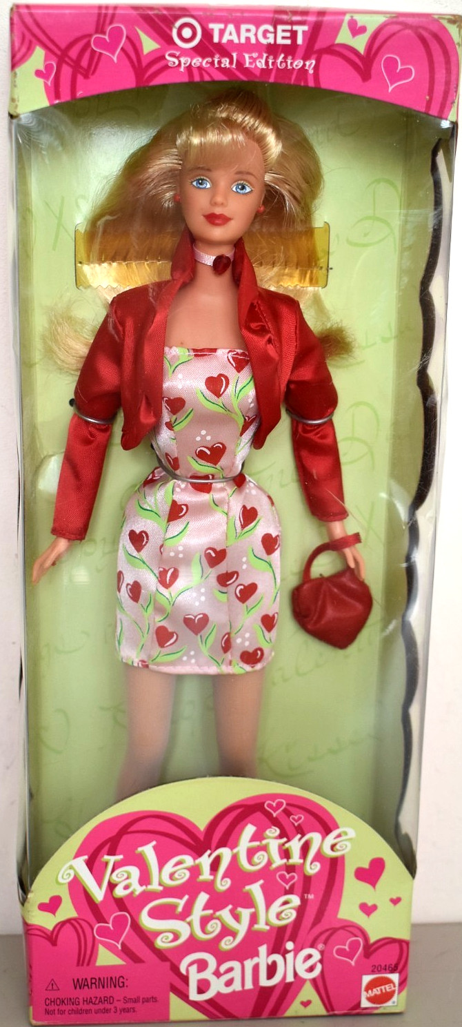 1998 Playline Coll Target Special Edition VALENTINE STYLE Vintage Blonde Barbie