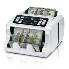 MUNBYN IMC09 Mixed Denomination Money Counter Machine, Value Counting, UV/MG/...