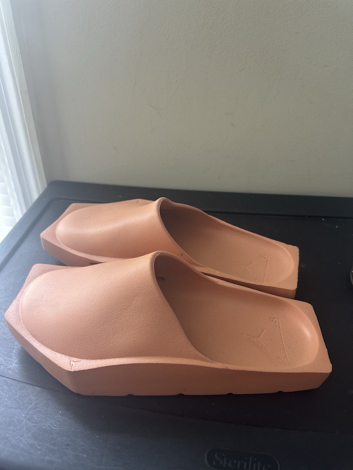 Nike Jordan Hex Mule Amber Brown Sandal Slides Womens 7