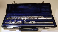 Vintage 1970s Armstrong Student Flute with Hard Case  Cleaning Rod