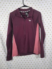 Pink Victorias secret ultimate active sports track jacket small