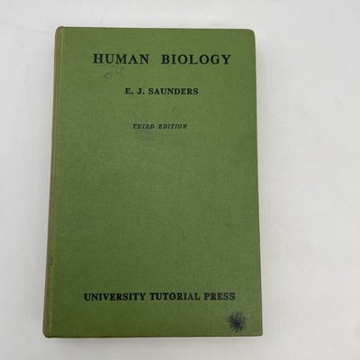 Human Biology  E.J.Saunders third Edition 1960