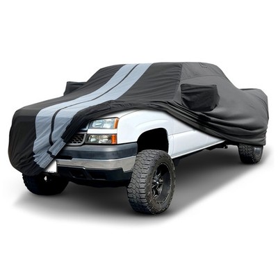 2001-2006 Silverado 1500HD Crew Cab Regular Bed w/ Trailer Mirror Premium Cover