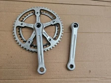 Vintage Bianchi Ofmega Strada Double Road Bike Crankset 170mm 52/42 144 BCD