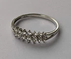 Vintage ring sterling silver 925 Size 10 Weight 1.95 g. Ukrainian jewelry.