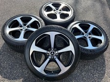 4 ORIGINAL 18" ALUFELGEN MERCEDES C-KLASSE 205 W205 7,5x18 ET44 8,5x18 ET56 RDKS