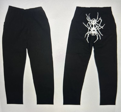 Doja Cat Official The Scarlet Tour Merch Spider Black Sweatpants Medium