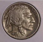 Buffalo Nickel. 1937 S. Very Fine. Lot # 9063-204-45