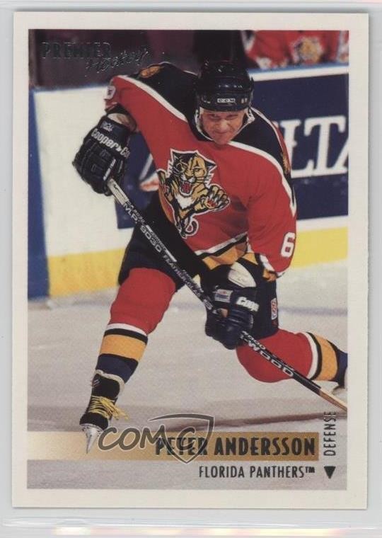 1994-95 O-Pee-Chee Premier Peter Andersson #212 0q3