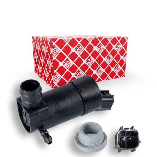 febi Bilstein Waschwasserpumpe, Scheibenreinigung 109270 FüR Jaguar, Vorne-image