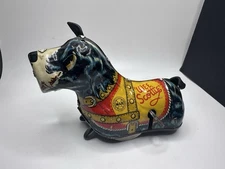 Vintage 1930'S MARX TIN LITHO WIND UP WEE SCOTTIE DOG