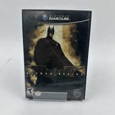 Batman Begins (Nintendo GameCube, 2005) Complete w/ Manual CIB