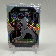 Royce Lewis Power Plaid Prizm - 2022 Panini Prizm Baseball - Minnesota Twins /75