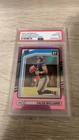 2024 Panini Donruss Caleb Williams Optic Rated Rookie Pink Preview Bears PSA 10
