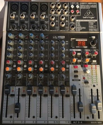 Behringer XENYX-X1204USB 12-Channel USB Audio Mixer with Effects