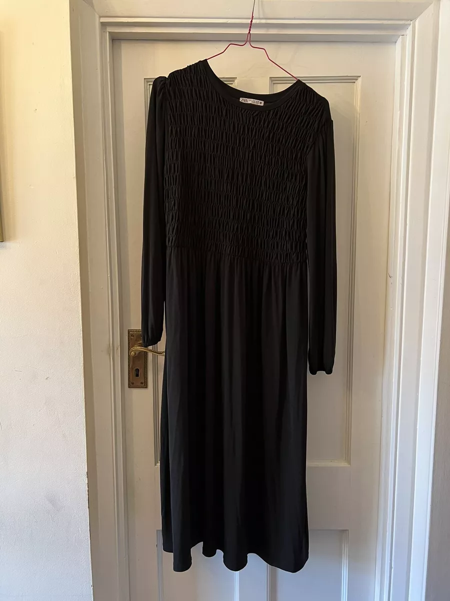 Long sleeve dress clearance zara