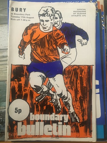 Oldham Athletic HOME programmes 1960s 1970s 1980s League & Cup - Picture 16 of 45