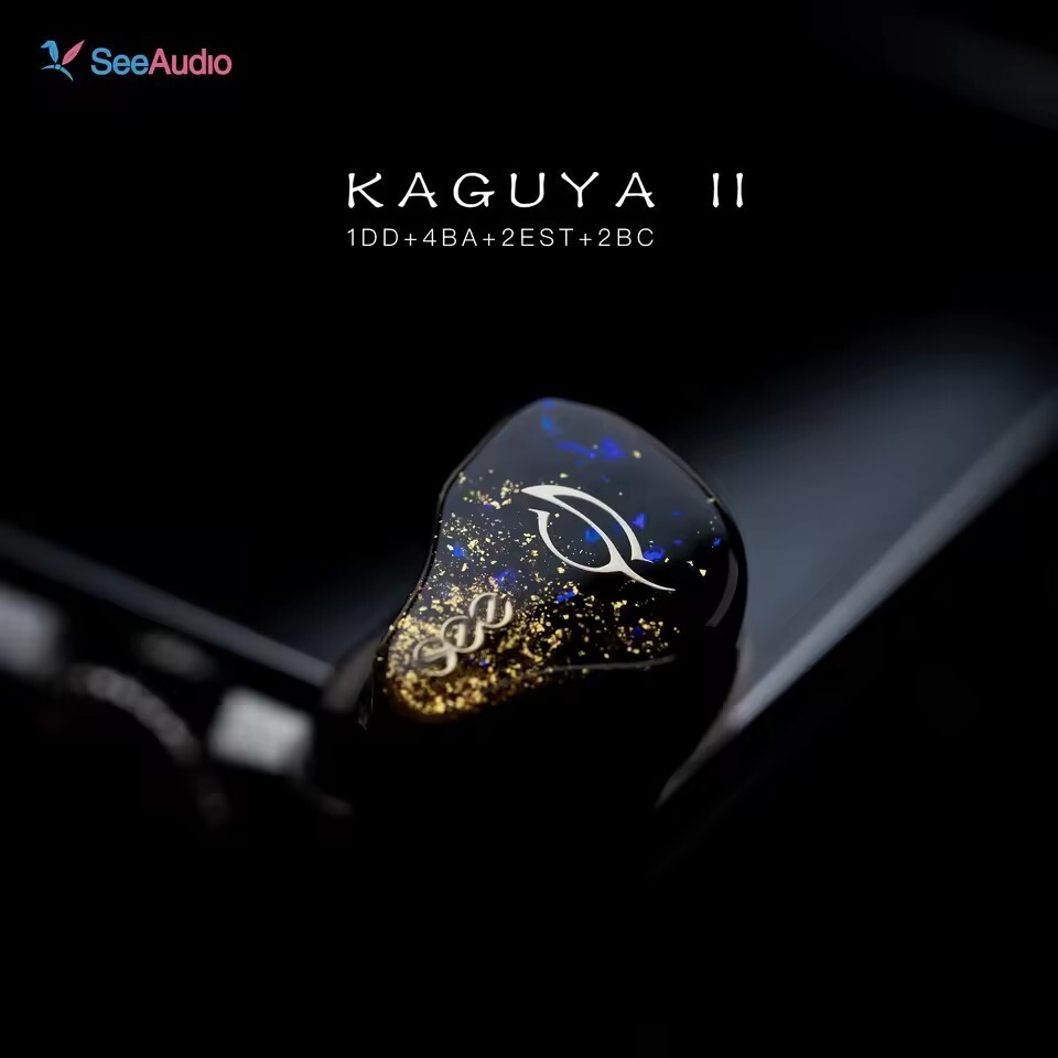 SeeAudio KAGUYA II / KAGUYA 2 1DD+4BA+2BC+2EST Hybrid Drivers