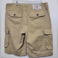 TRUE RELIGION FLAP POCKET CARGO SHORTS MENS S...