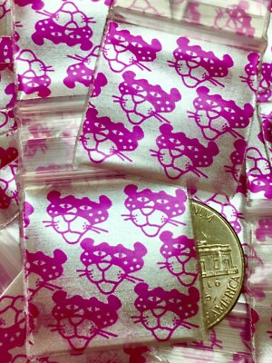 BaggiesSince1987 - 1010 Zip Seal DESIGN BAGS 100 PCS PINK PANTHER,  Details 