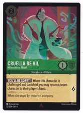 cruella deville lorcana card Disney Lorcana TCG - Cruella Deville Starter Deck
