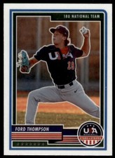 Ford Thompson 2023 Panini Stars & Stripes Rookie Card RC #17 USA 18U National