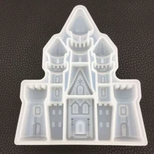 Romantic Castle Silicone Mold Epoxy Resin Making Craft Clay Resin Molds Jewelry