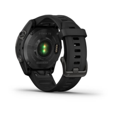 Garmin fenix 7S Sapphire Solar GPS Watch | Carbon Gray DLC