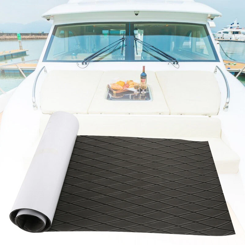MARKENLOS Bodenbelag Matte Selbstklebend Yacht Teak EVA Schaum Boot Deck Teppich 240x60/90
