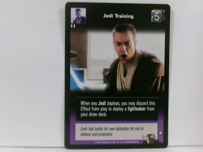 Star Wars Young Jedi Duel of the Fates CCG #26 Jedi Training