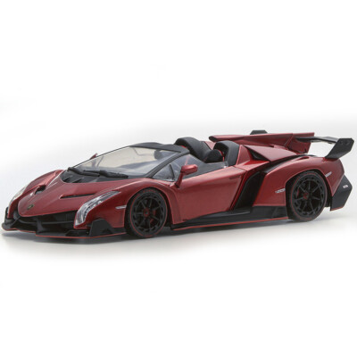 Kyosho 1/43 Lamborghini Veneno Roadster Diecast Metallic Red | eBay