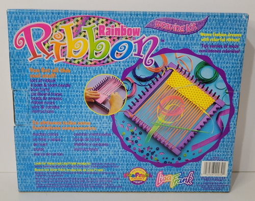 Lisa Frank Rainbow Ribbon Weaving Kit VTG New Open Box Sealed Contents P2003 - Picture 9 of 20